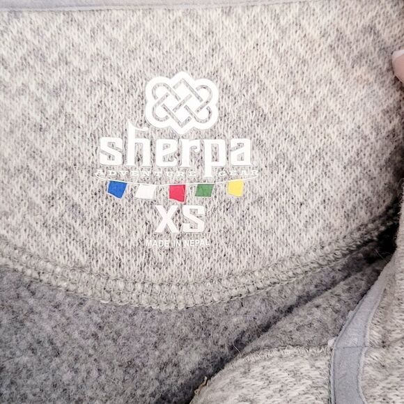 Sherpa women' grey pullover sweater - Picture 3 of 6
